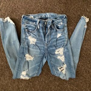 American eagle stretchy jeans
